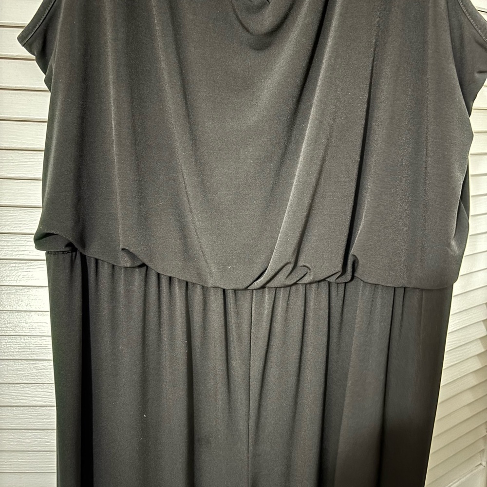 Style & Co Black Maxi Jumpsuit